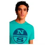 Футболка с коротким рукавом North Sails Graphic, серый - фото 5