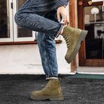 Мужские ботинки Cahhrrn X Martin Boot Men Beige Weishibangwei - фото 3