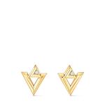 Серьги LV Volt One Louis Vuitton, золотой - фото