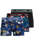 Трусы JACK & JONES Regular Boxer shorts, цвет dark blue/black - фото