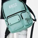 LINING Тканевый рюкзак унисекс светло-голубой - фото 4