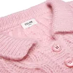 CELINE Розовый свитер для женщин - фото 4
