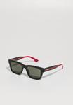 Солнцезащитные очки Gucci Sunglasses, Black/Green/Grey/Black - фото