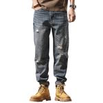 Джинсы JEEP SS24 мужские синие - фото