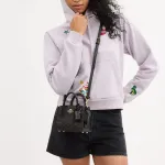 COACH Кожаная мини-сумка через плечо - фото 5