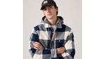 Фланелевая куртка Francisco Sherpa Levi's, Jerome Buffalo Plaid - Blue - фото 4