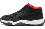 Jordan 11 Retro Low IE Black Varsity Red 2011 - фото