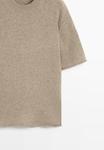 Футболка Massimo Dutti SHORT SLEEVE, Brown - фото 10