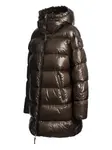 Стеганое пальто с капюшоном Parajumpers, коричневый - фото 3