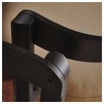 Стул IKEA, цвет dark brown/leather - фото 5