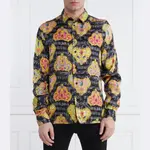 Рубашка стандартного кроя Versace, черный - фото