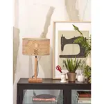 Настольная лампа JAVA E27 1 шт. Good&Mojo, коричневый - фото 7