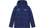 Пуховик мужской темно-синий Fila, темно-синий - фото 2