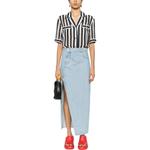 MOSCHINO Женская рубашка черно-белая - фото 4