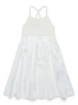 MAX&Co. Kids платье со складками, белый - фото