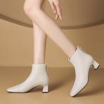 Ботильоны женские Zhr, бежевый - фото 5