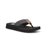 Сандалии Yellow Box Fairly Sandal, Black/White Polka Dot Print - фото