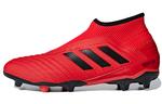 Predator 19.3 Laceless FG 'Active Red Black' Adidas - фото