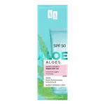Увлажняющий крем для лица с spf50, 40 мл Aa Aloes - фото 3