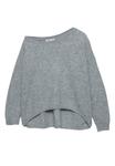 Джемпер PULL&BEAR ASYMMETRIC, Grey - фото 5