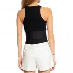 Кроп-топ Alexander Wang, черный - фото 7