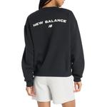 New Balance Свитшот женский черный - фото 3