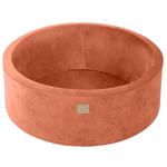 Бассейн MeowBaby круглый сухой детский 90х30см/ - фото