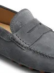 Мокасины Gommino Macro TOD'S, серый - фото 6