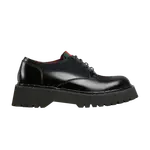 Кроссовки Gucci Wmns Web Lace Up Black, черный - фото