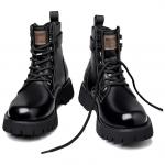 Мужские ботинки Martin черно-желто-серые Romon - фото 8