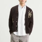 Кардиган с цветочным рисунком «Мика» Nn07, Dusky Port - фото 2