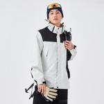 Куртка унисекс FAIRWHALE, черная (двухслойный комплект с флисовой подкладкой) - фото 3