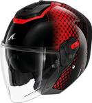 Шлем Shark rs jet stride jet, Black/Red - фото