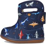 Ботинки Bogs Kids  Baby Bogs II - Pixel Shark, Navy Multi - фото 4