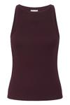 Топ Gestuz DREW LOGO TANK, Aronia/Dark Red - фото 4