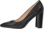 Туфли Astoria9x9  Block Heel Pump Nine West, черная кожа - фото 4