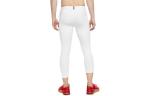 Брюки training quick dry breathable leggings white Nike, белый - фото 2