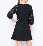 Платье Даниэллы в черном цвете Flora Bea - фото 2