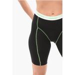 Нижнее белье Байкерские леггинсы с видимыми швами Dsquared2, черный - фото 3