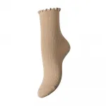 Носки Pieces Afia crew, бежевый - фото