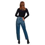 Джинсы Selected Frida Mom high waist, синий - фото 2