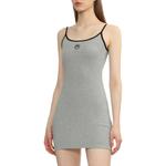 Хлопковое платье Marine Serre, серый - фото 5