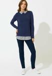 Джемпер M&Co Jumper, Navy/Dark Blue - фото 2