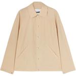 JIL SANDER Куртка с принтом логотипа, Sand - фото