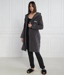 Халат однотонный Relaxed fit Boss, черный - фото 2