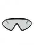 Солнцезащитные очки-маска Lorna TOM FORD Eyewear, черный - фото