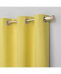 Панель для штор Harper Bright Vibes 100% Blackout с люверсами Sun Zero, желтый - фото 5
