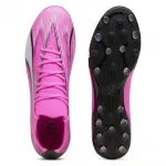 Футбольные бутсы Puma Ultra Match MG, розовый - фото 2