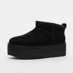 Ботинки UGG W Classic Ultra Mini на платформе, черный - фото 2