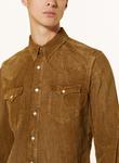 Рубашка RRL Regular Fit, коричневый - фото 4